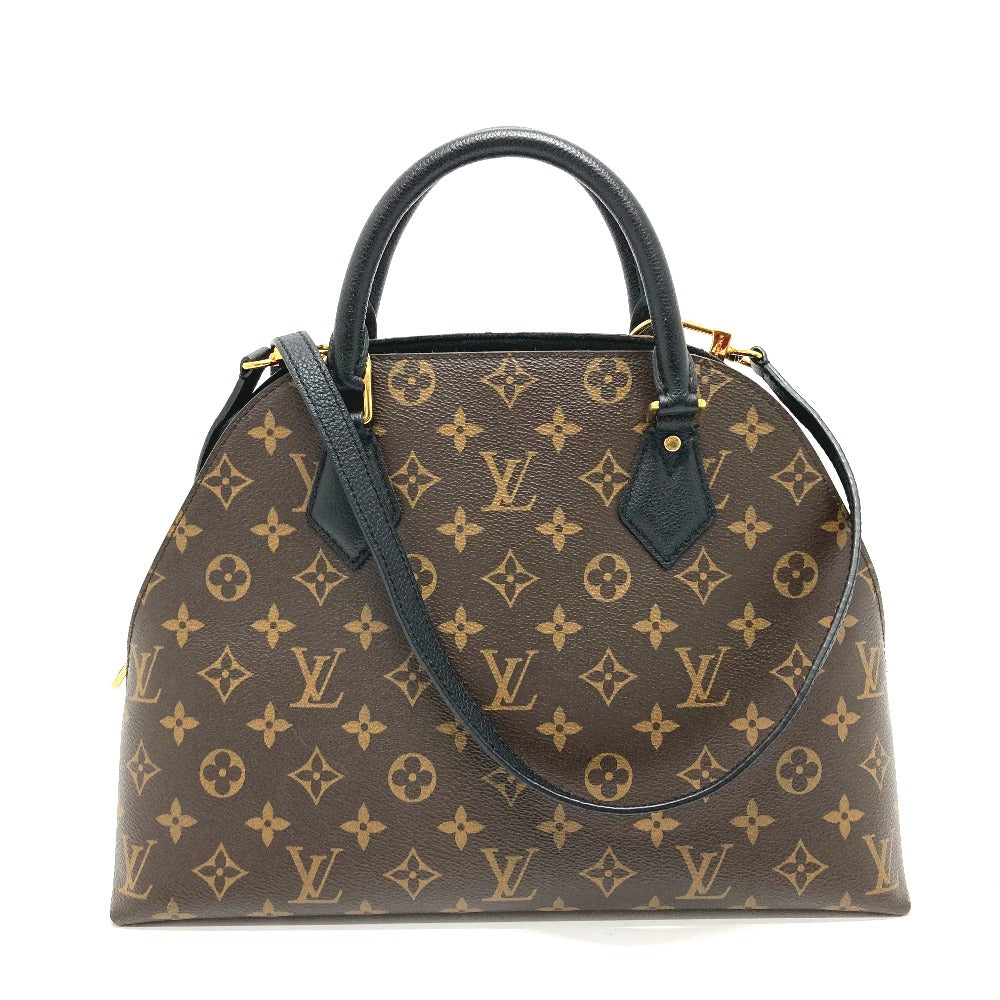 LOUIS VUITTON Handbag Monogram canvas Brown Monogram Almine toe bag Women