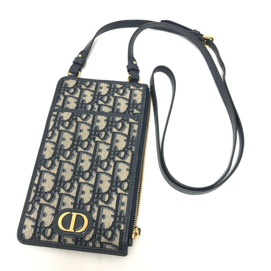 Dior Shoulder Bag canvas Navy Of League Women