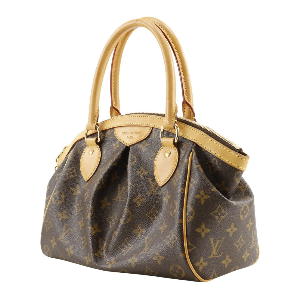 LOUIS VUITTON Handbag M40143 Monogram canvas Brown Tivoli PM Women