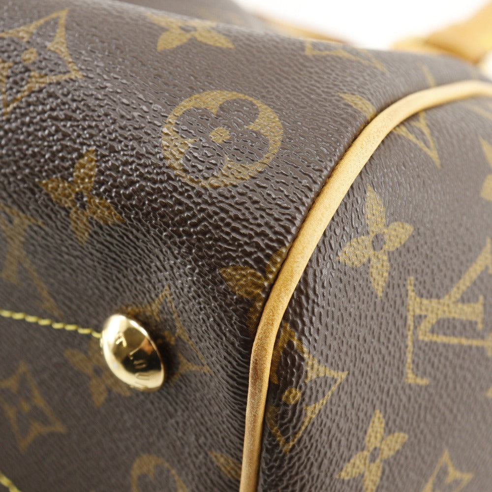 LOUIS VUITTON Handbag M40143 Monogram canvas Brown Tivoli PM Women