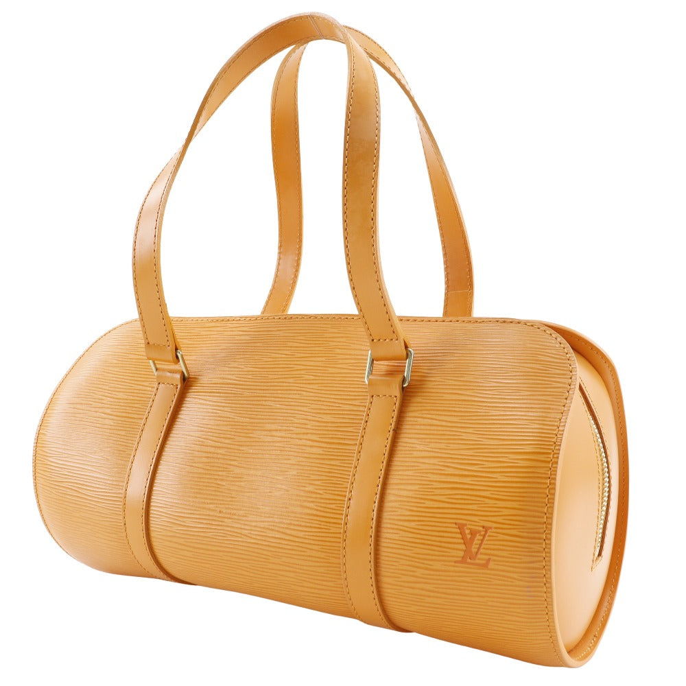 LOUIS VUITTON Handbag Epi Leather Orange Suflo Women