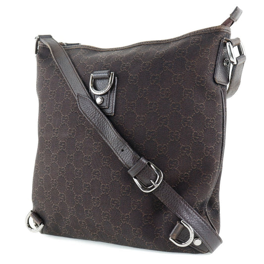 GUCCI Shoulder Bag 268642 GG canvas Brown Abbey Women