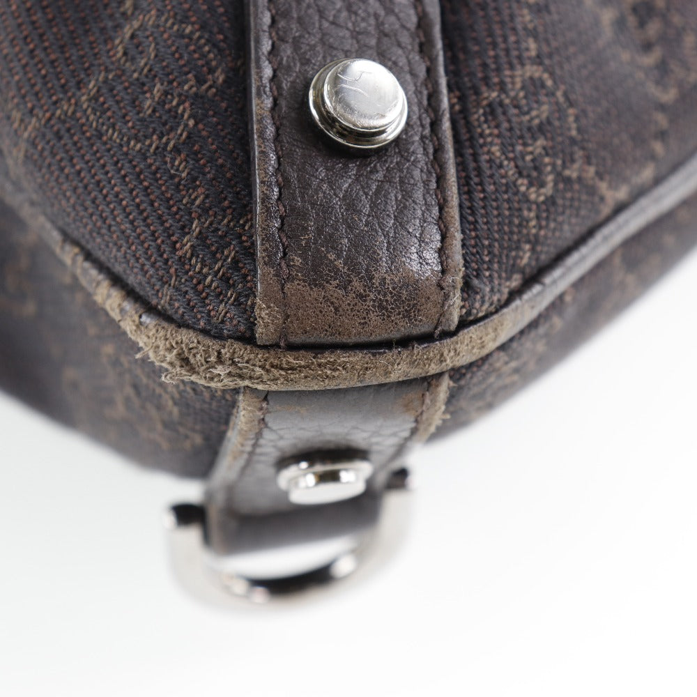 GUCCI Shoulder Bag 268642 GG canvas Brown Abbey Women