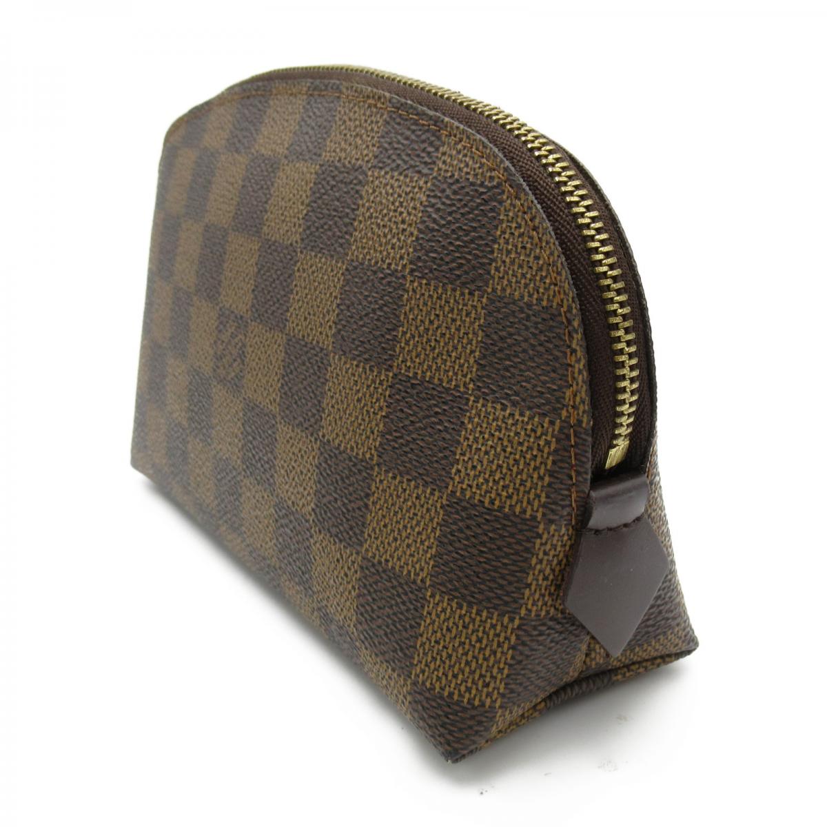 LOUIS VUITTON Louis Vuitton Damier Ebene Cosmetic Pouch PM
