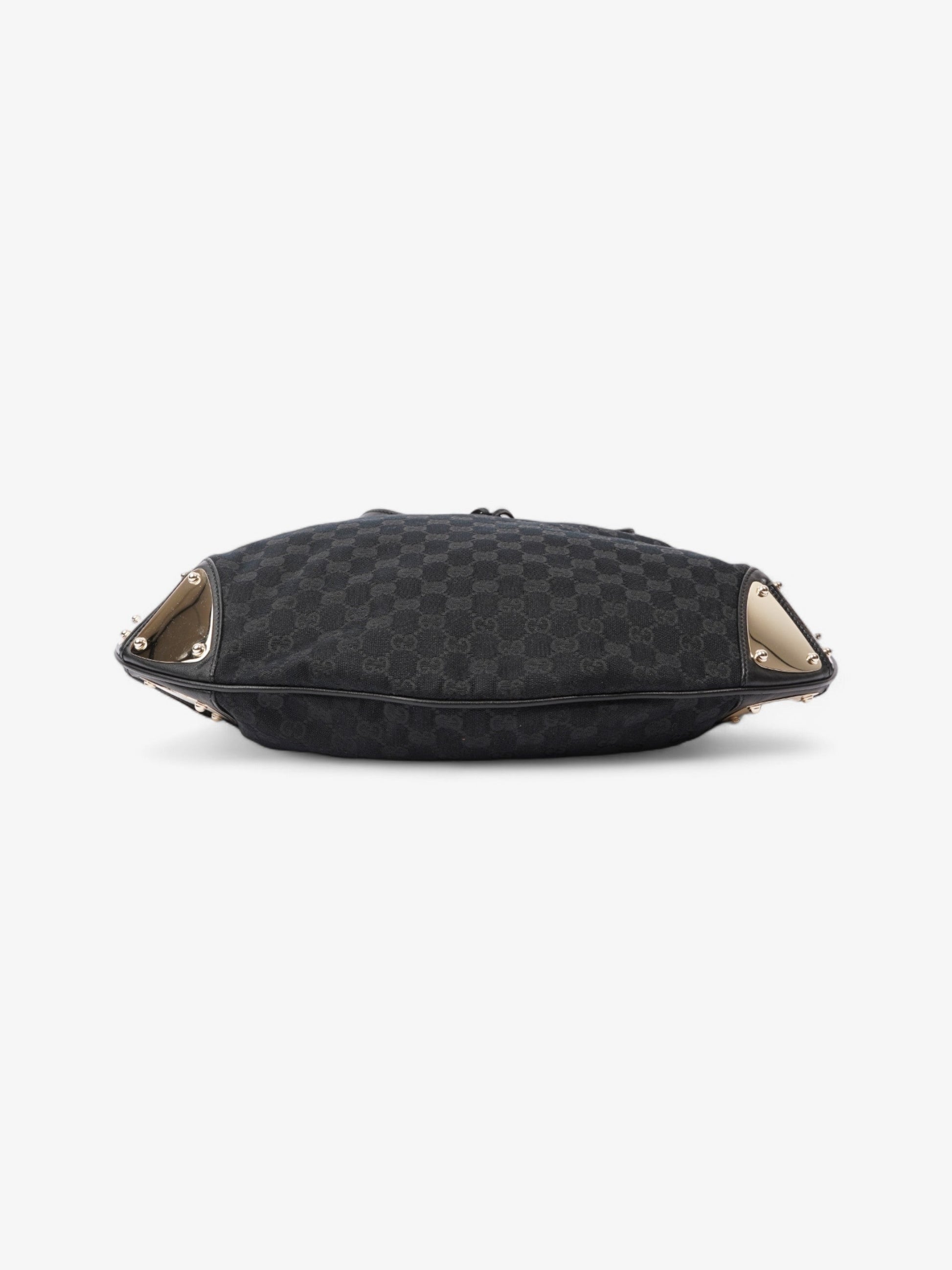 Gucci Indy Hobo Black Canvas