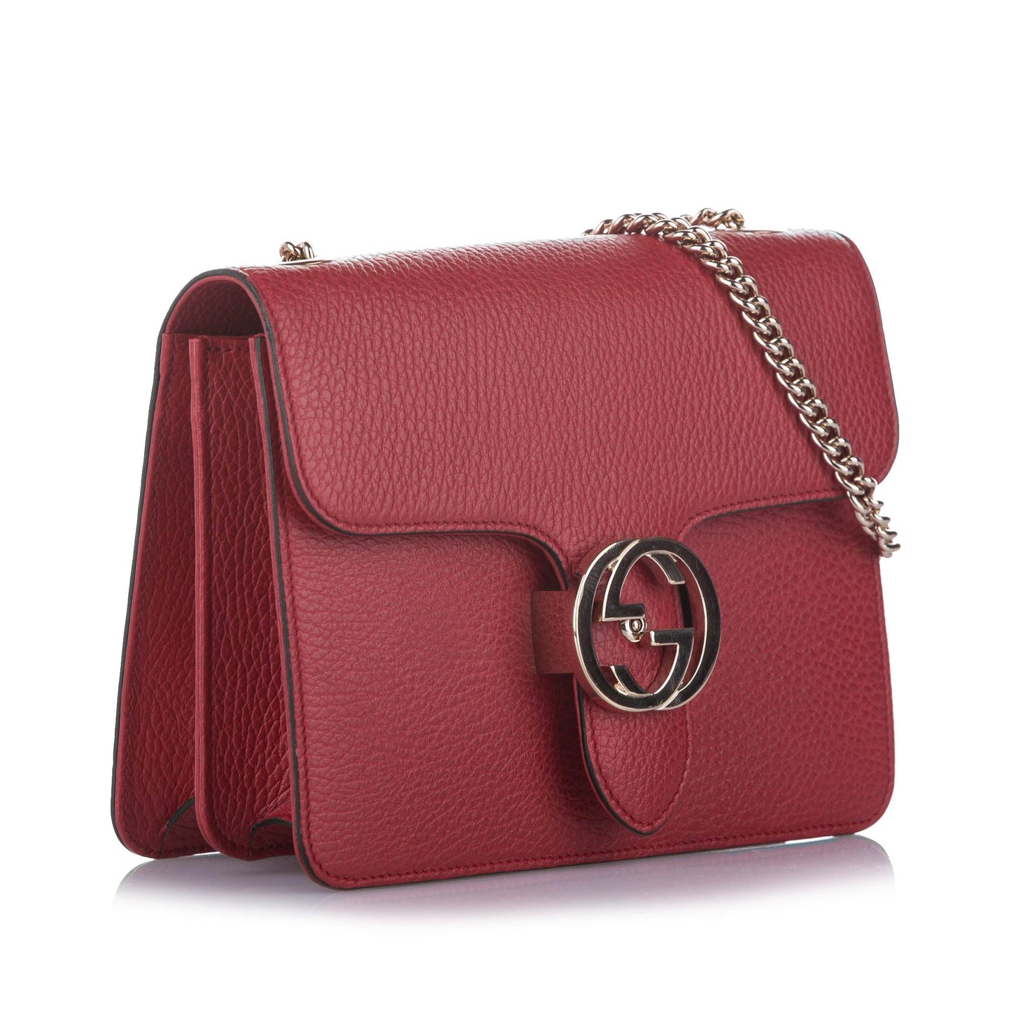 Gucci Chain Leather Crossbody