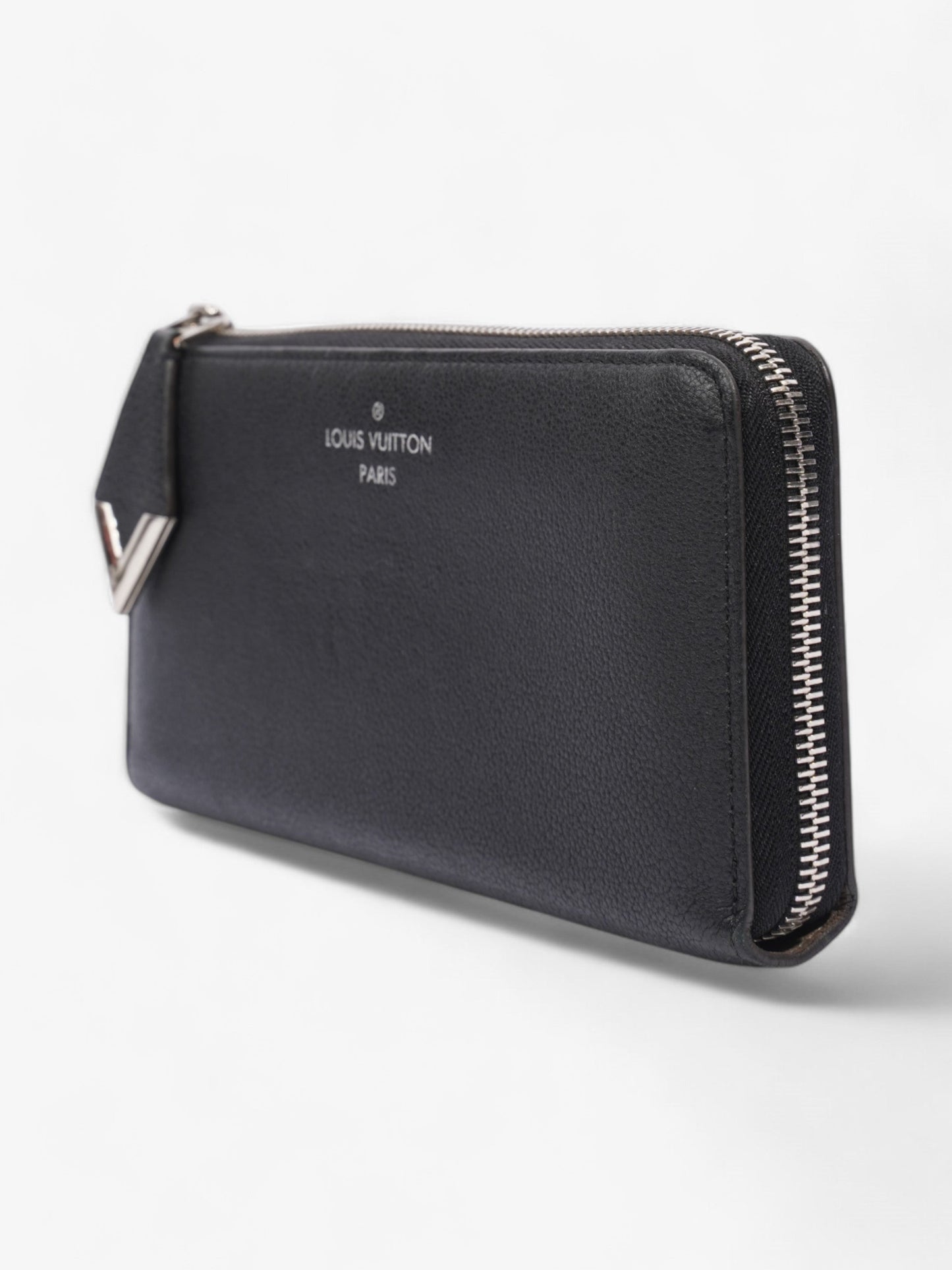Louis Vuitton Comete Wallet Black Leather