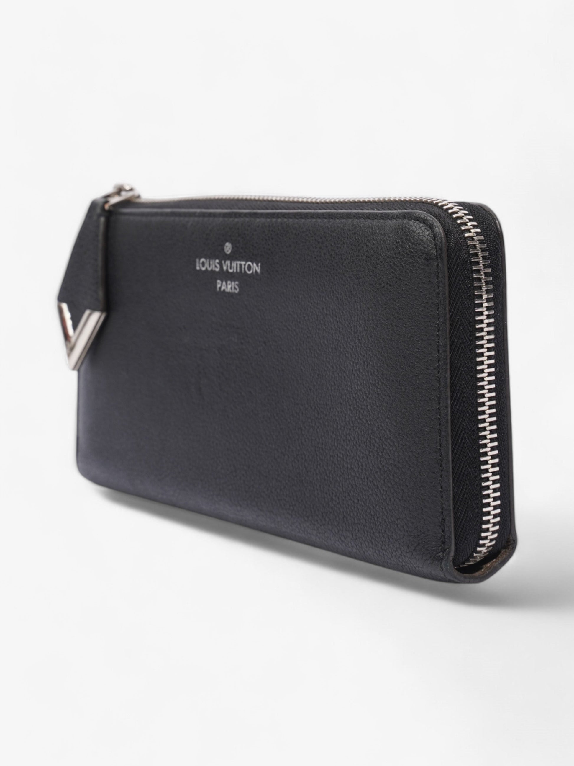 Louis Vuitton Comete Wallet Black Leather