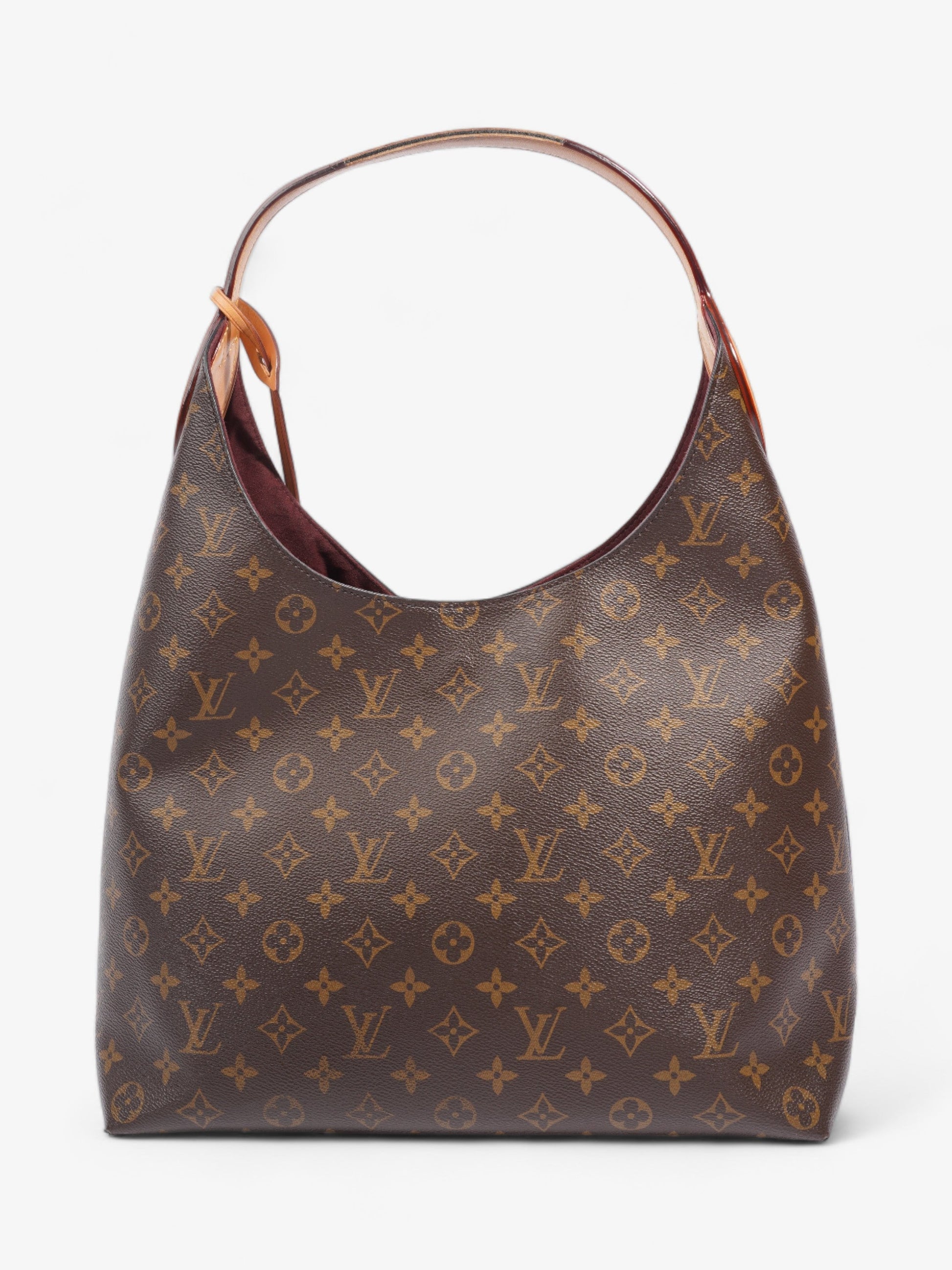 Louis Vuitton Flower Hobo Monogram Coated Canvas