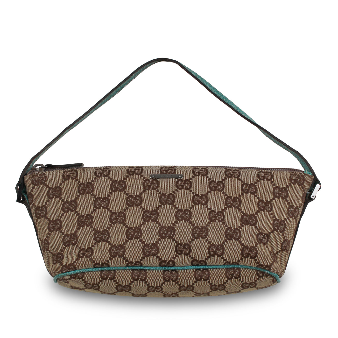 Gucci Monogram Pochette Leather Mini Shoulder Bag