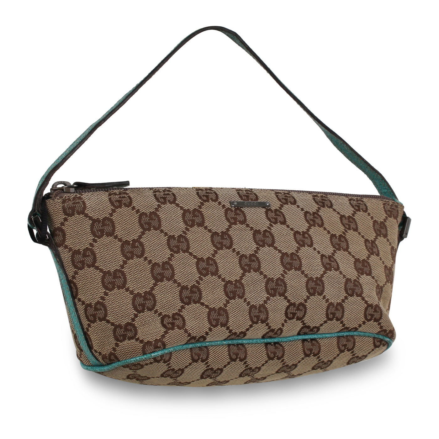 Gucci Monogram Pochette Leather Mini Shoulder Bag