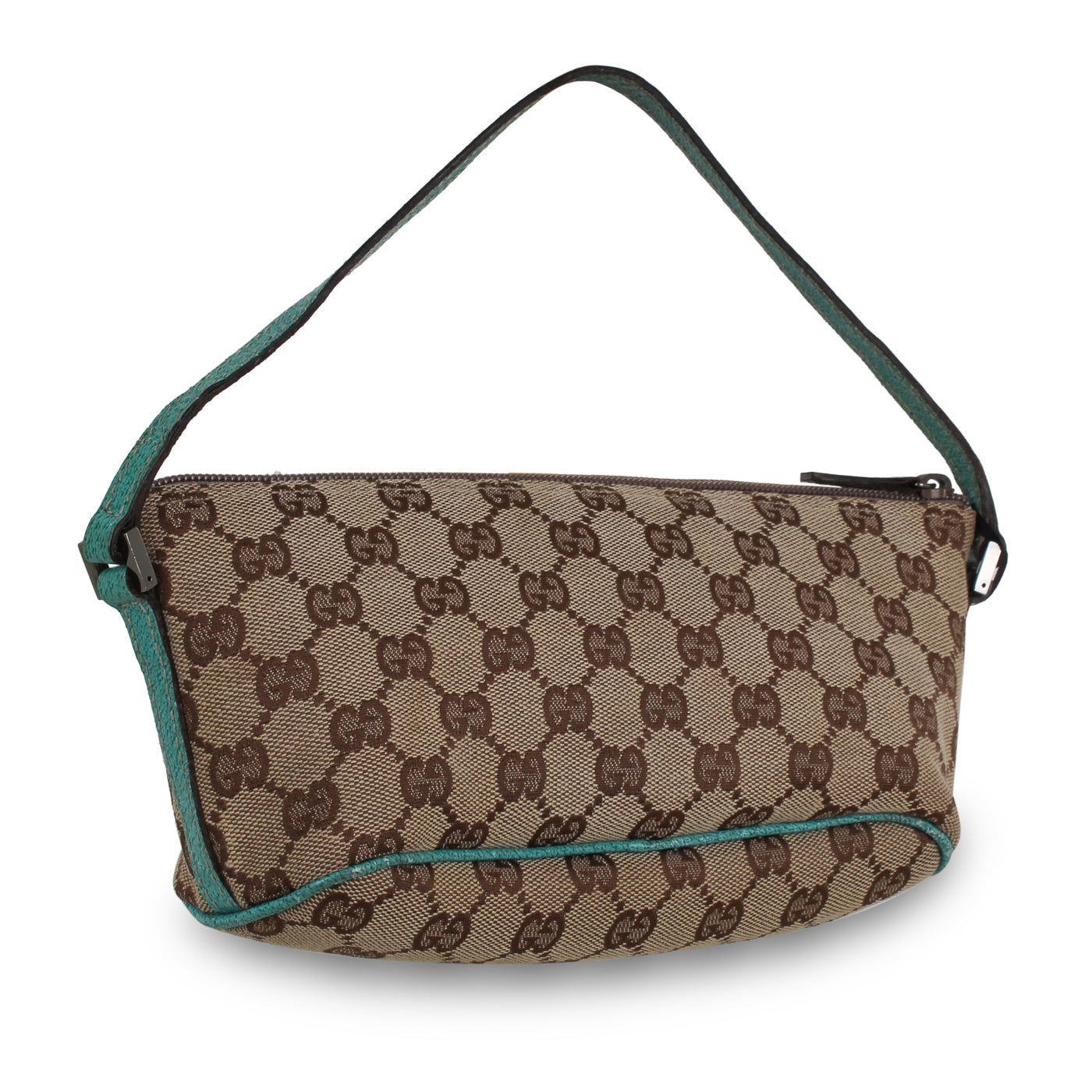 Gucci Monogram Pochette Leather Mini Shoulder Bag