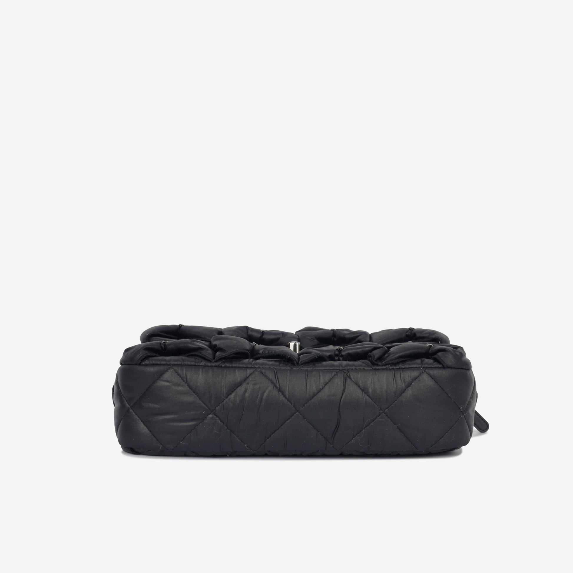 Chanel Seasonal Draped Fabric Flap