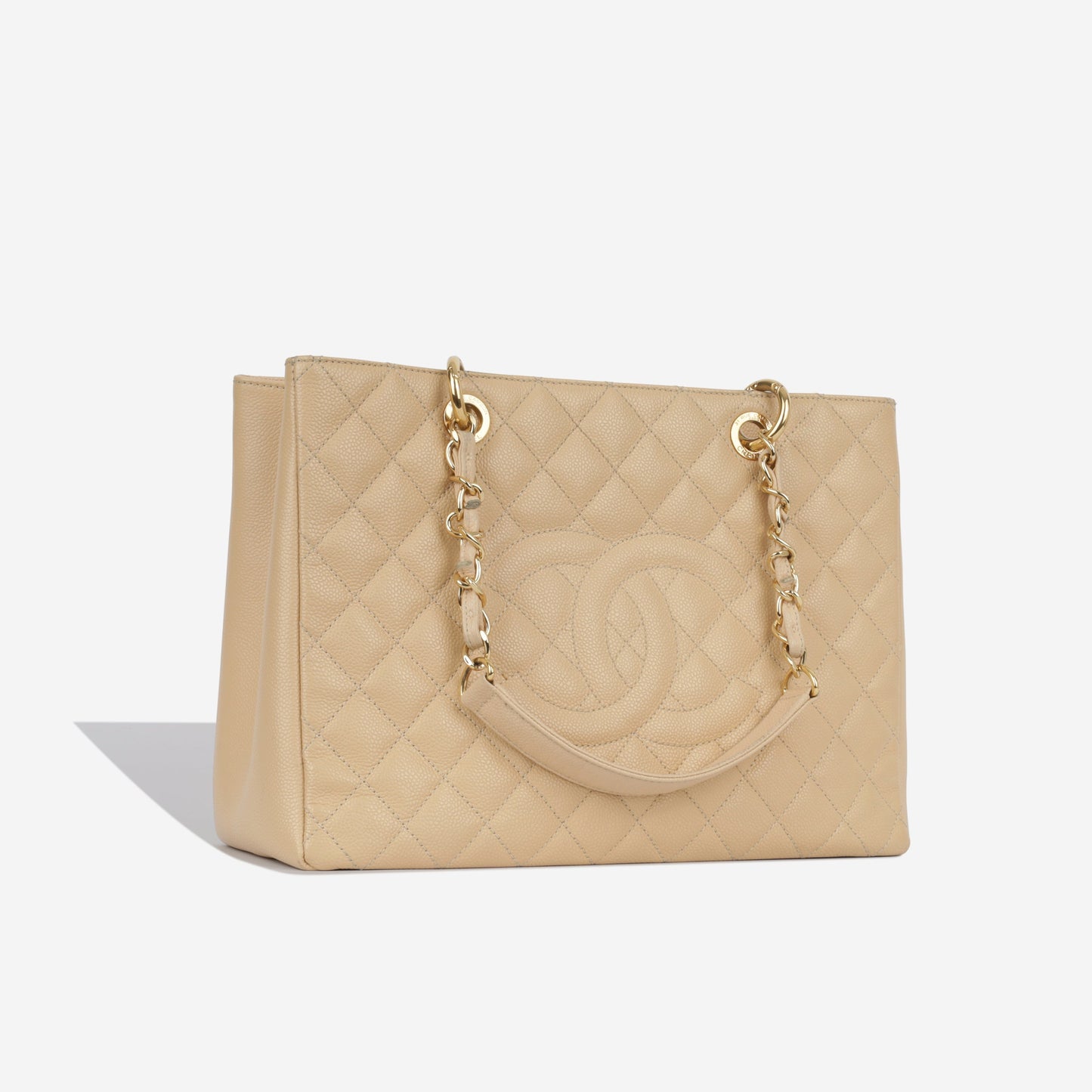 Chanel GST - Beige Caviar