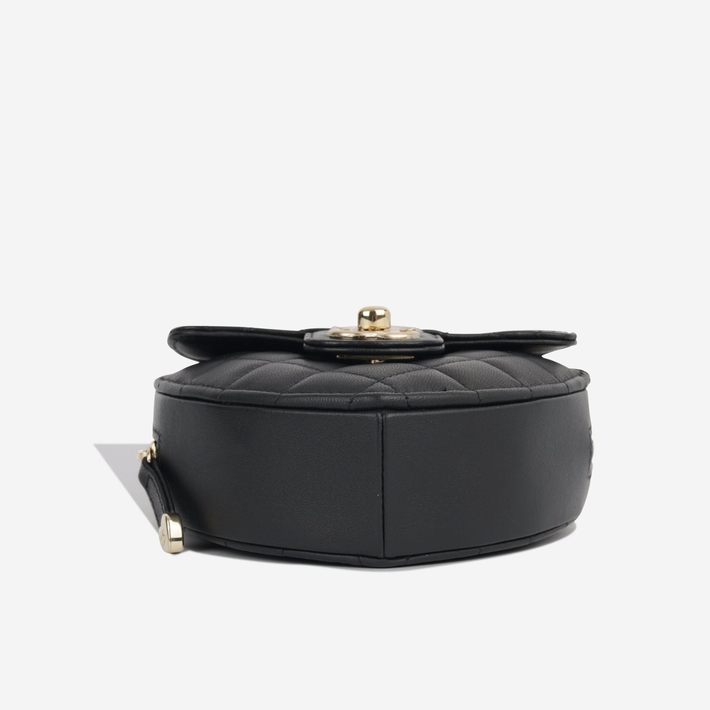 Chanel Small Heart Bag - Black