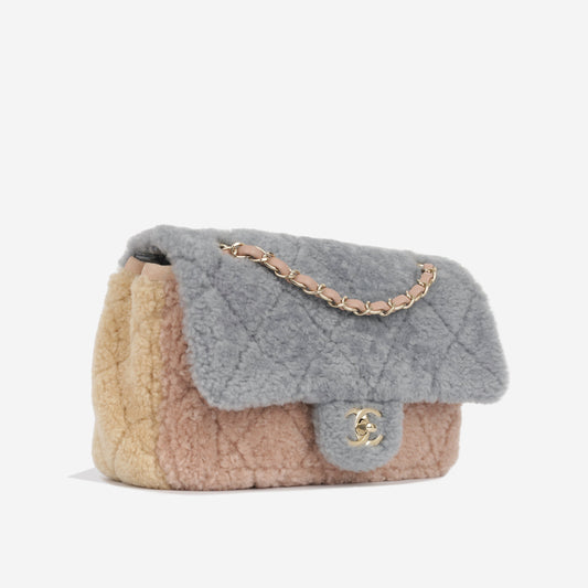 Chanel Shearling Flap