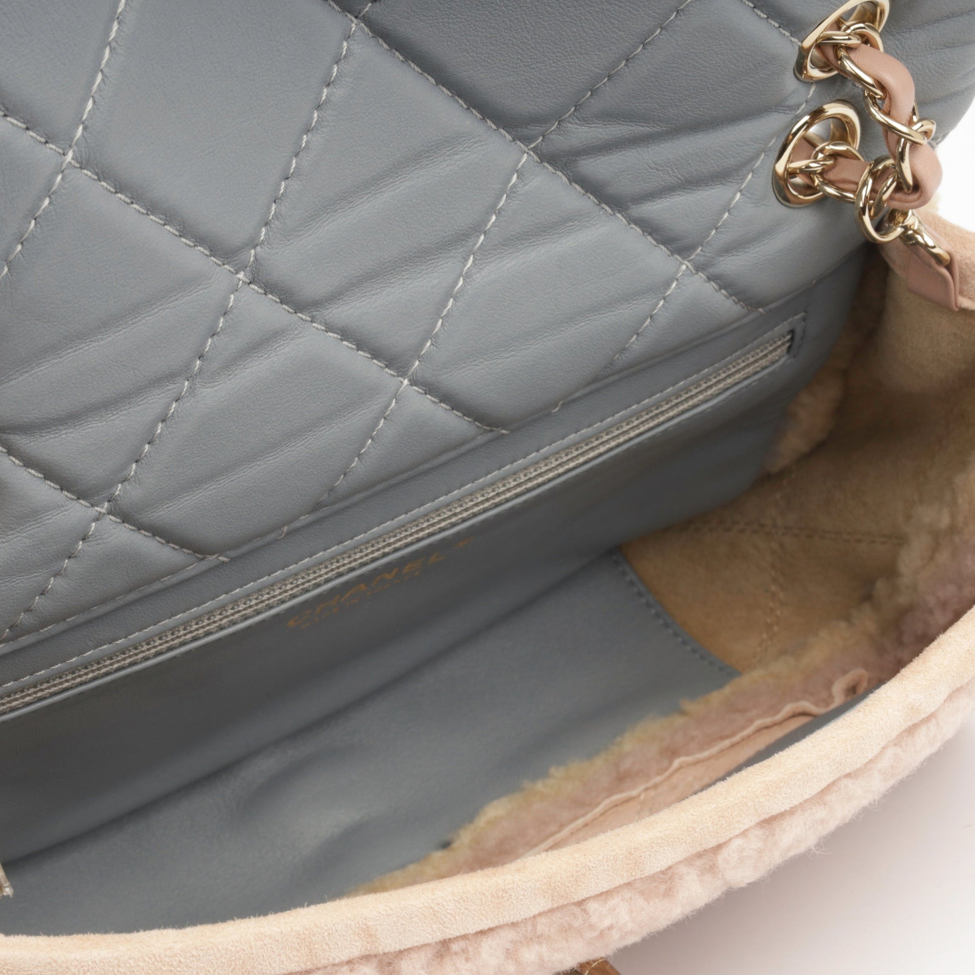 Chanel Shearling Flap