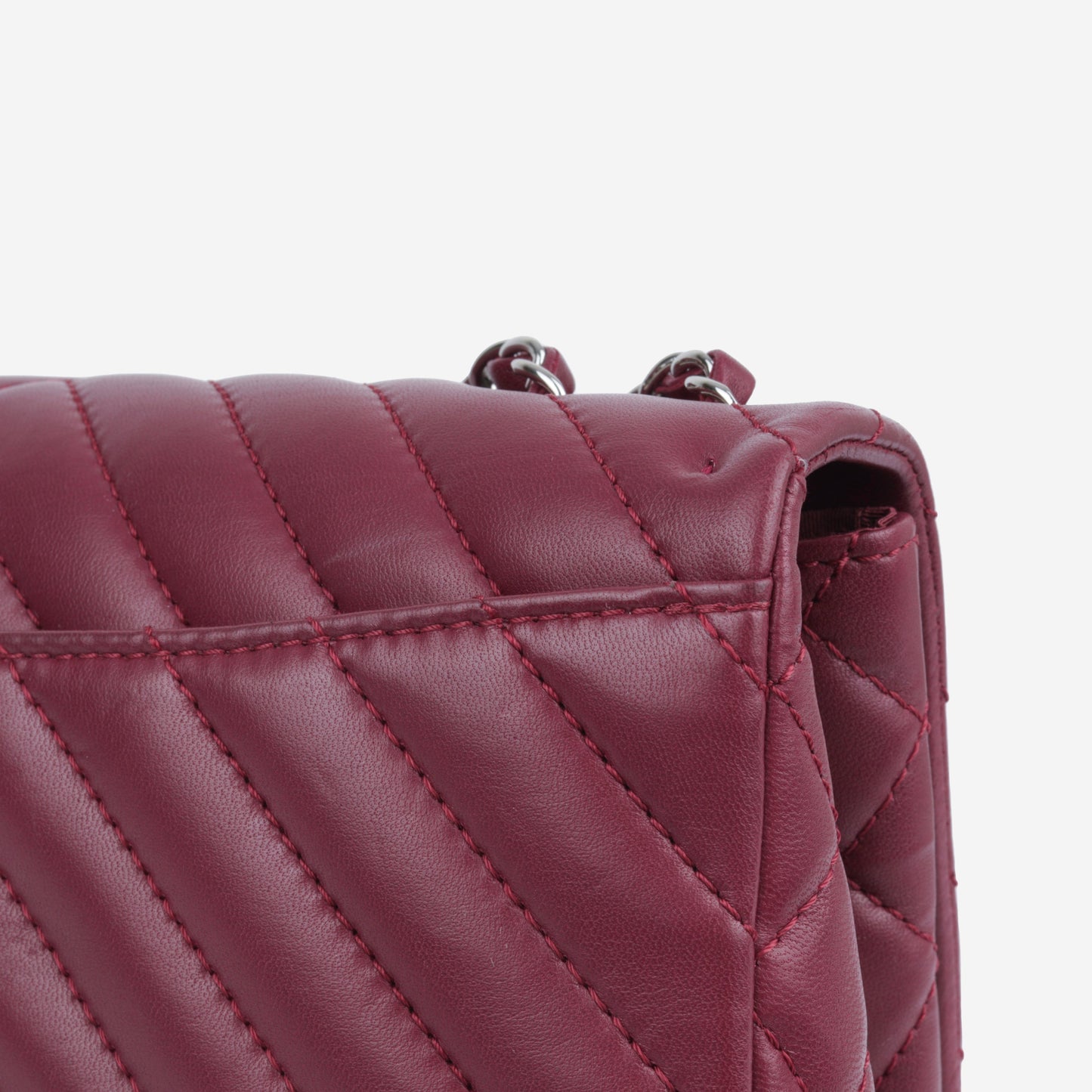 Chanel Chevron Statement Flap Bag