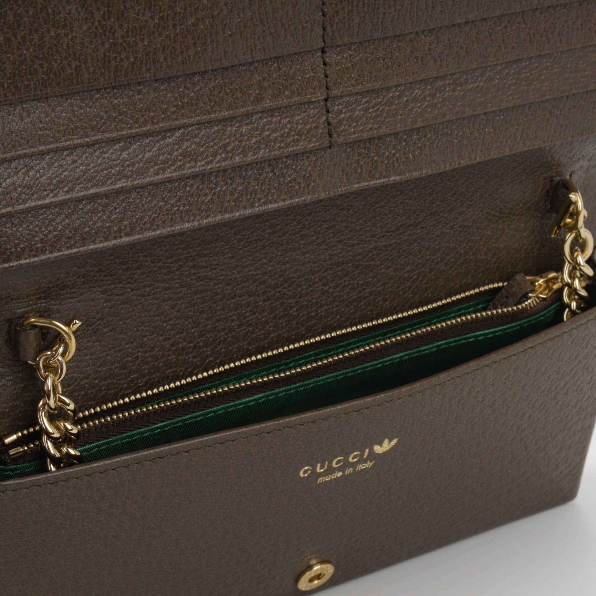 Gucci Chain Leather Crossbody
