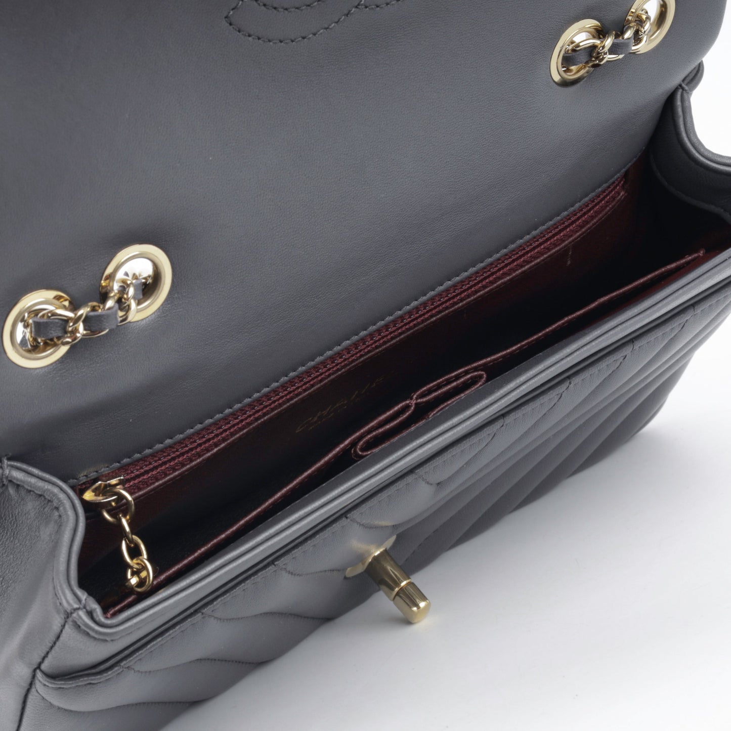 Chanel Small Classic Chevron Flap