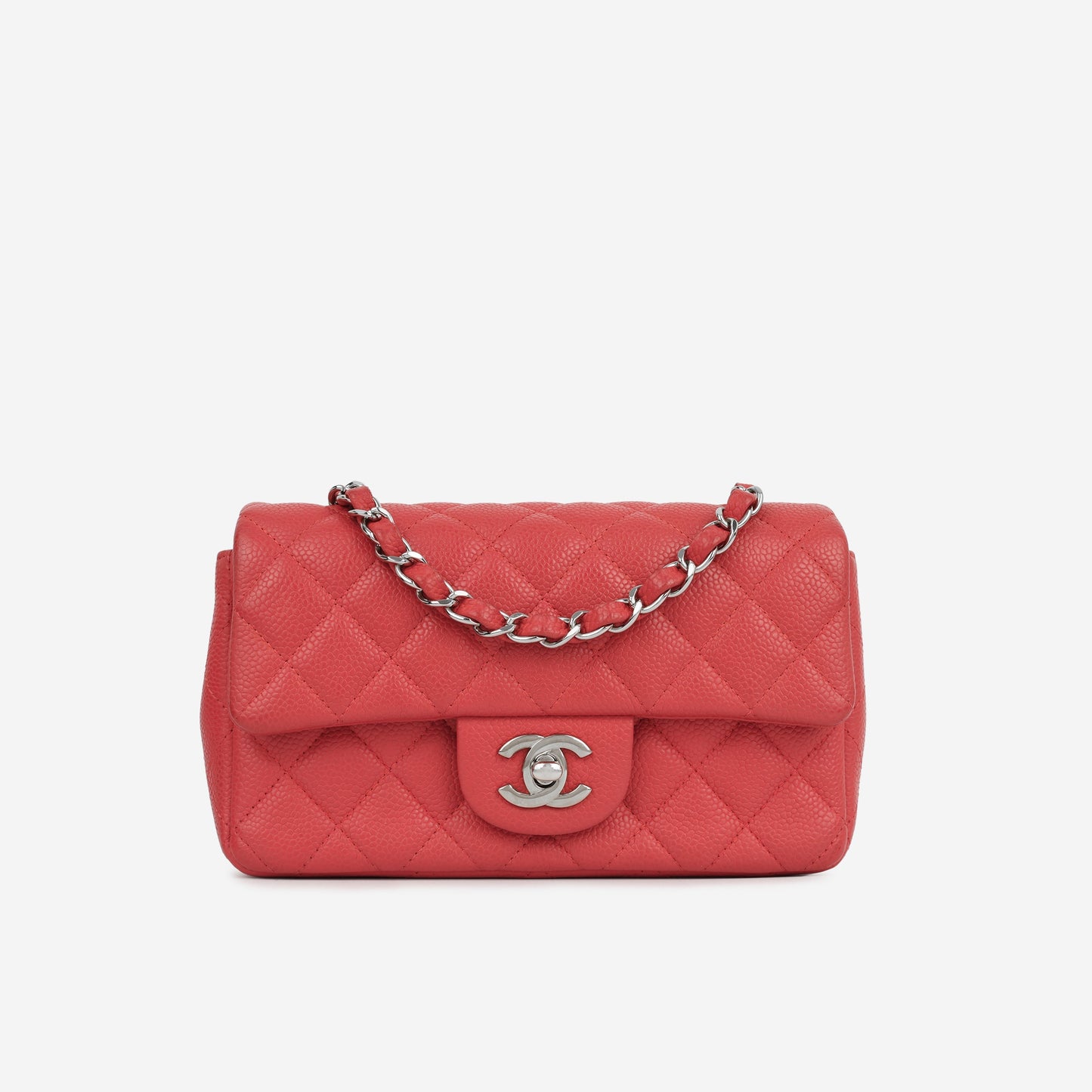 Chanel Mini Rectangular - Pink / Red