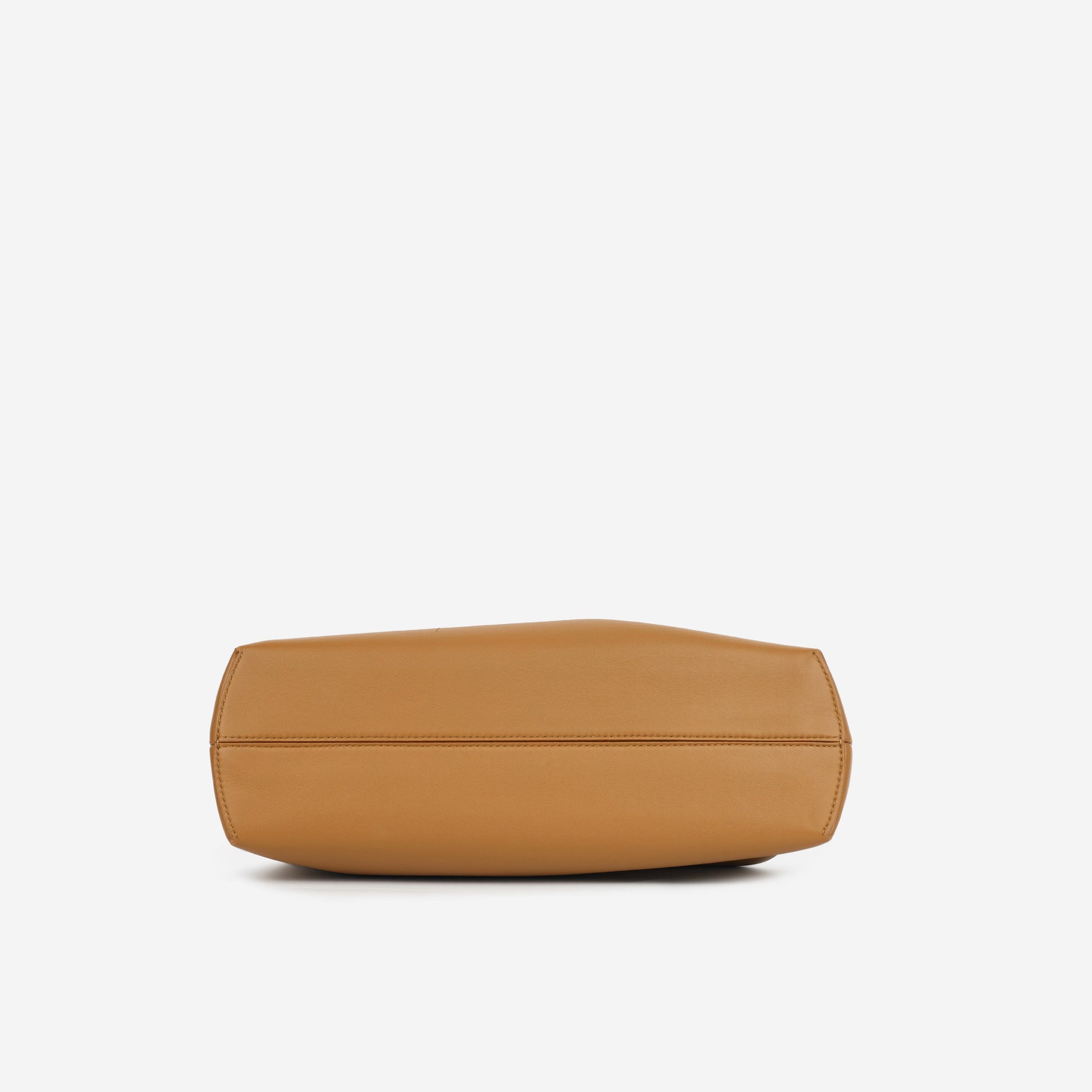 fendi medium first clutch - tan