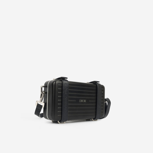 Dior Monogram Leather Mini Shoulder Bag