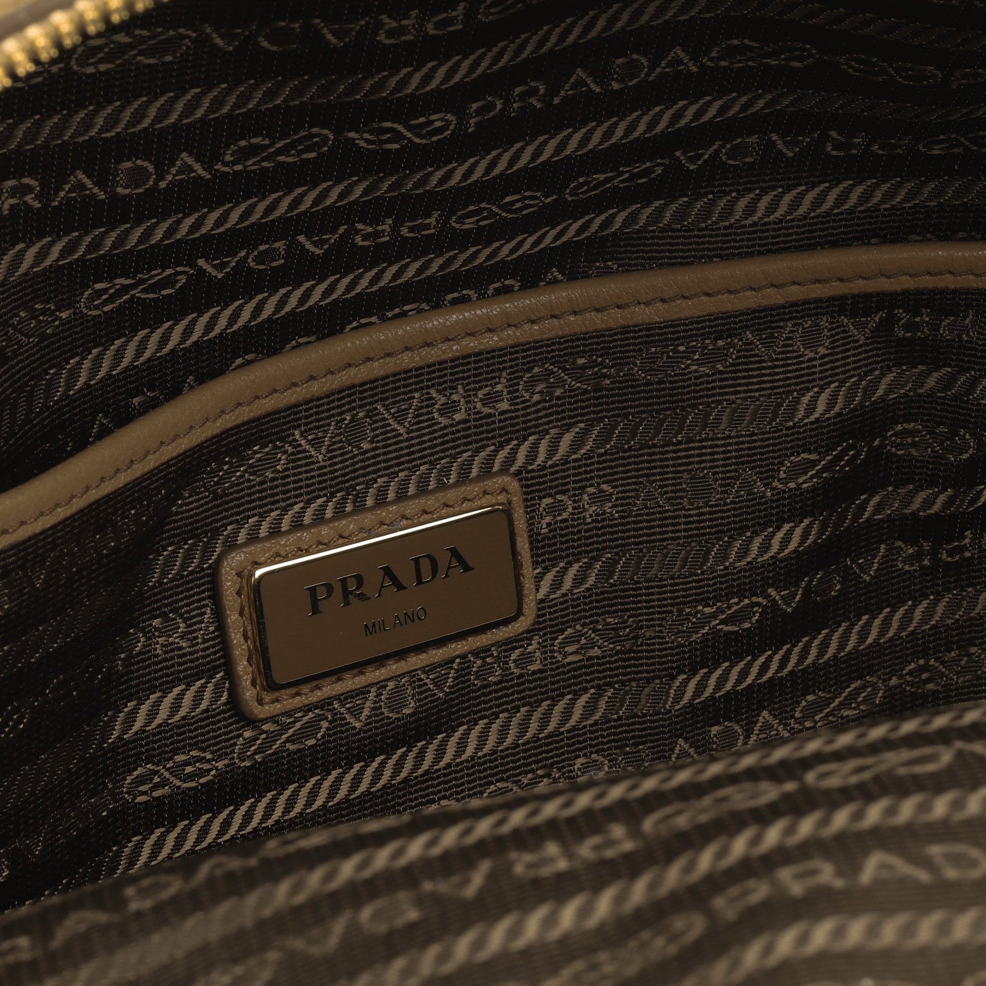 Prada Prada - Vitello Dano Zip Backpack