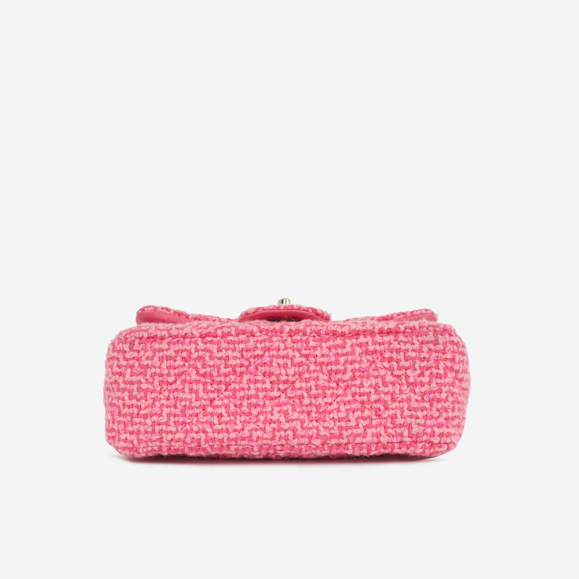 Chanel Mini Rectangular - Mixed Pink Tweed
