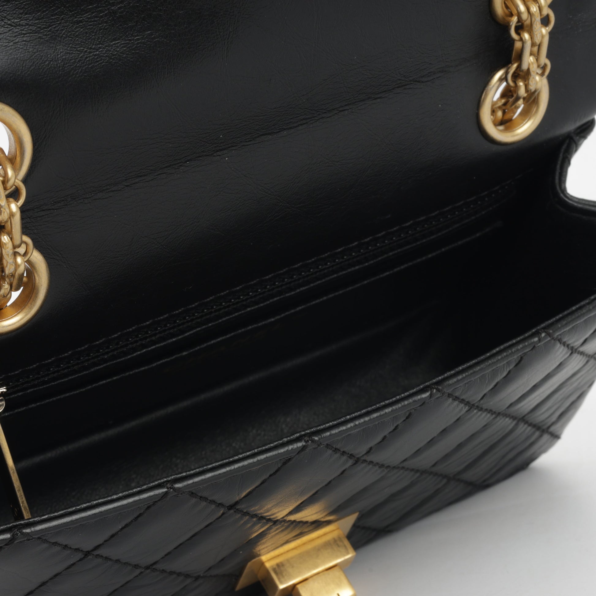 Chanel 2.55 Reissue 224 - Black aged