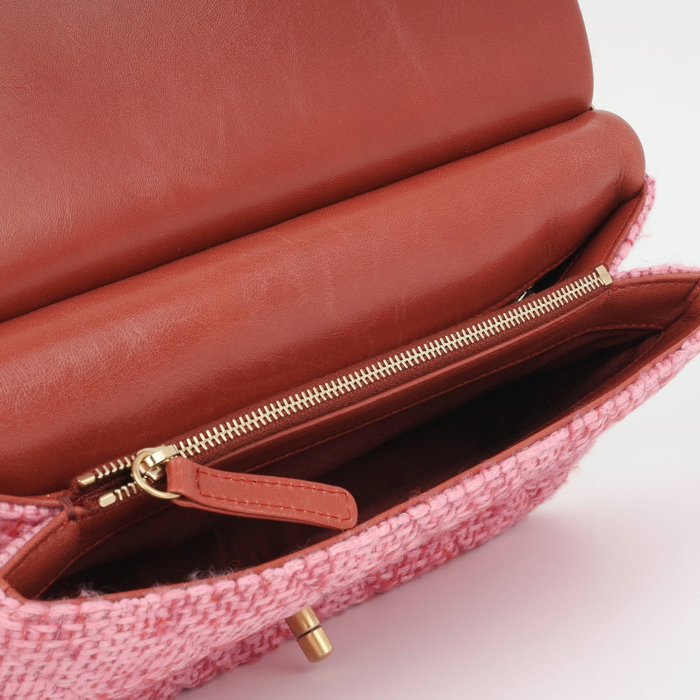 Chanel Small Knock On Wood Flap