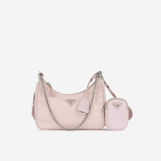 Prada - Re-Edition 2005 - Alabaster Pink Re-Nylon SHW