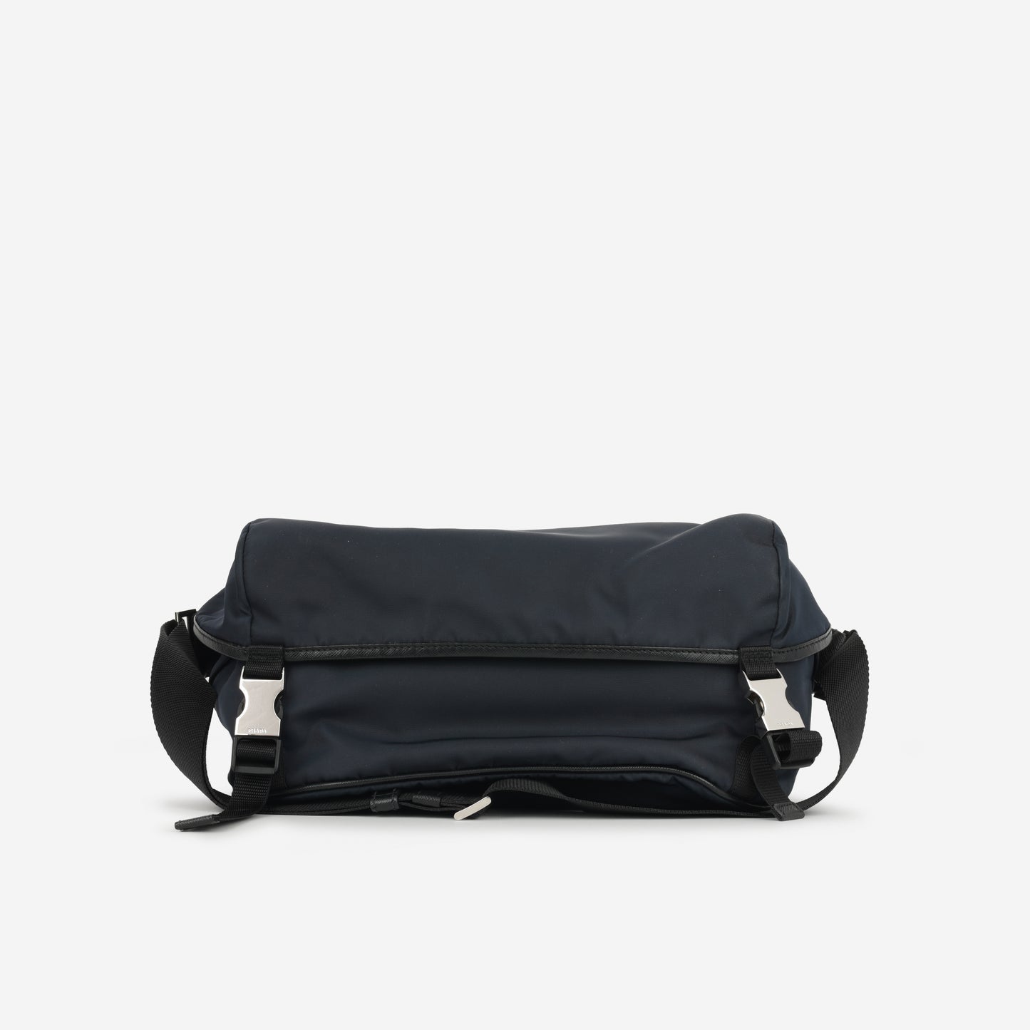 Prada - Re-Nylon Crossbody Bag - Navy Nylon / Saffiano Leather SHW