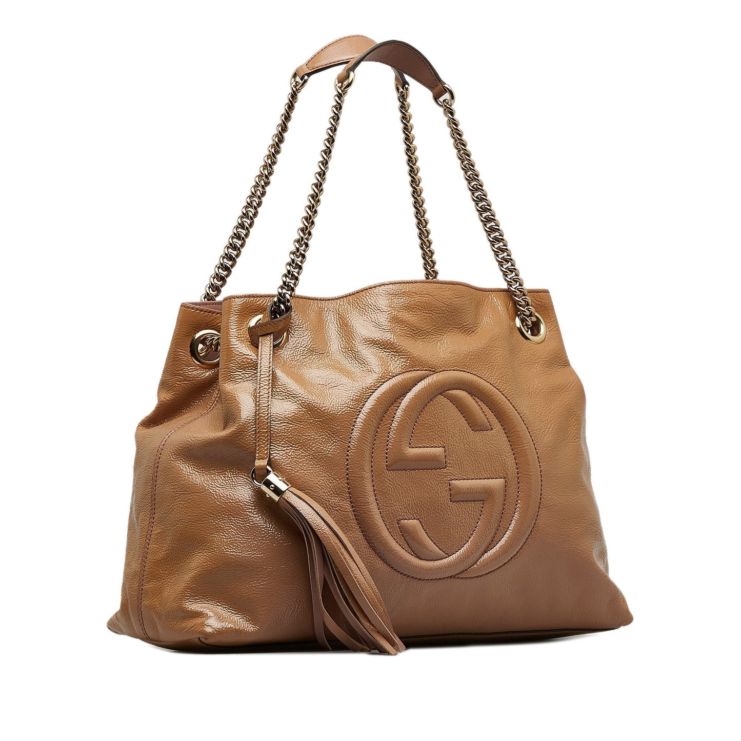 Gucci Chain Leather Tote