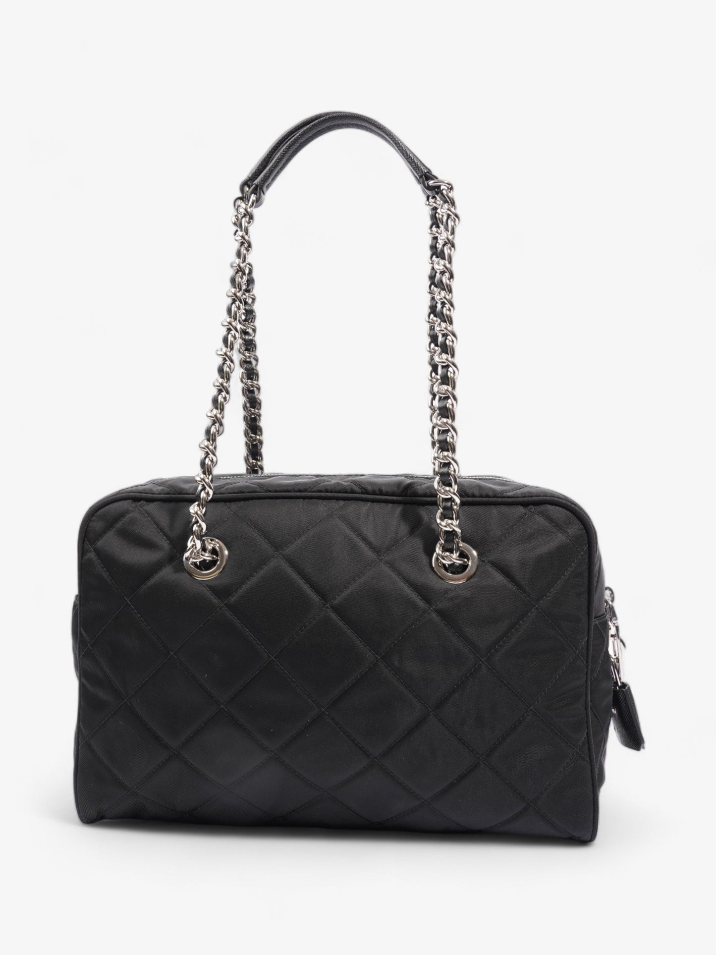 Prada Quilted Tessuto Impuntu Black Nylon