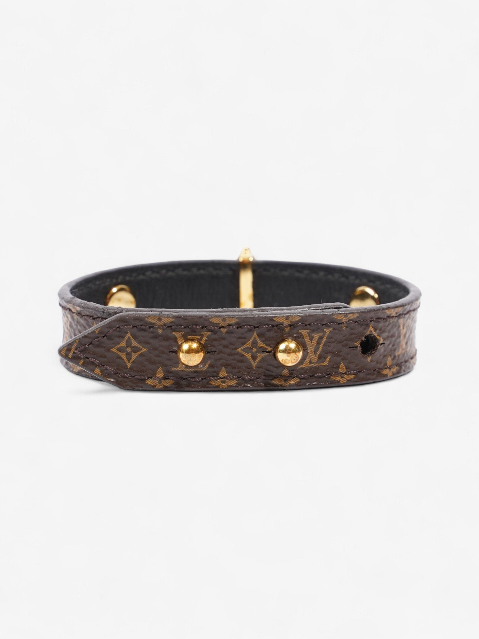 Louis Vuitton Blooming Bracelet Monogram / Gold Coated Canvas