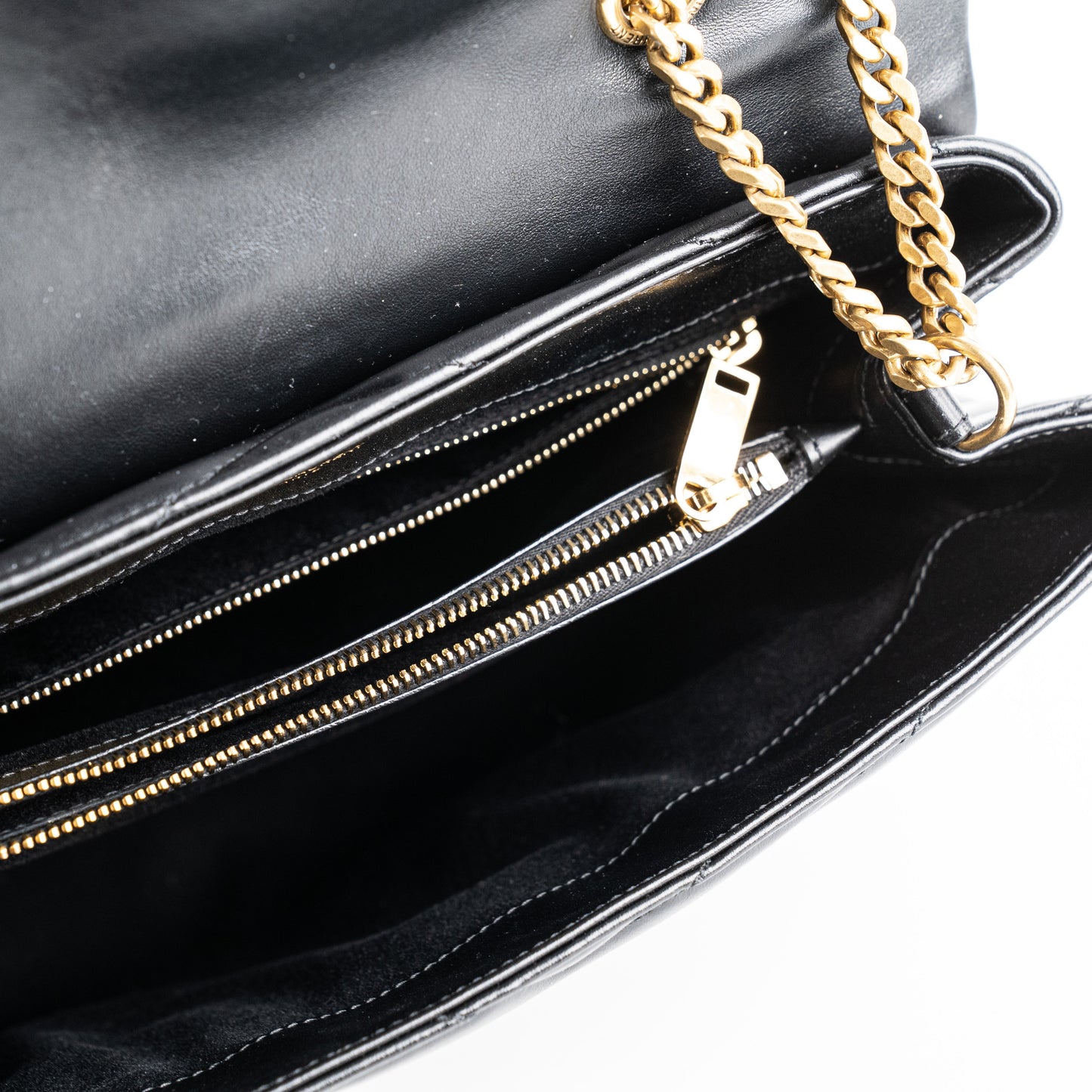 Saint Laurent Medium Lou Lou Black
