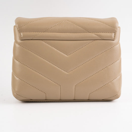 Saint Laurent Loulou Toy Dark Beige