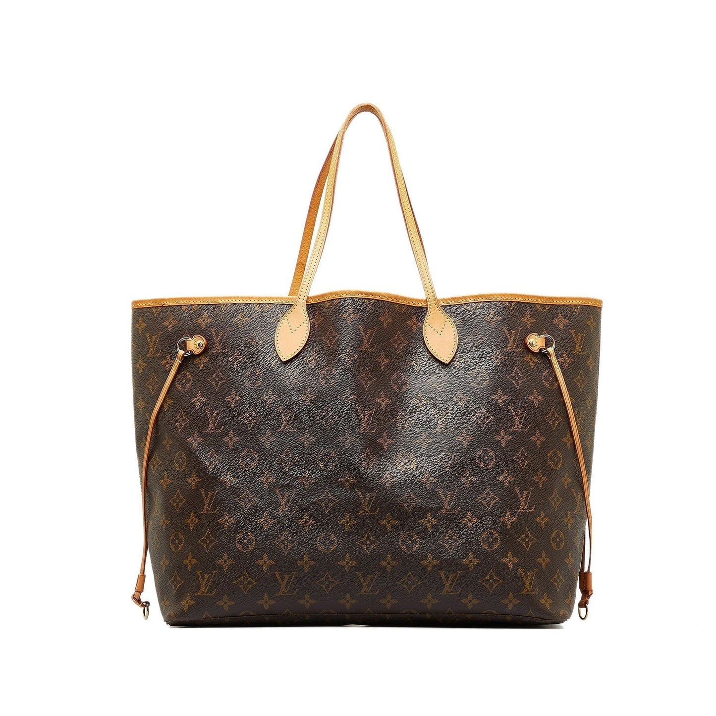 Brown Louis Vuitton Monogram Neverfull GM Tote Bag