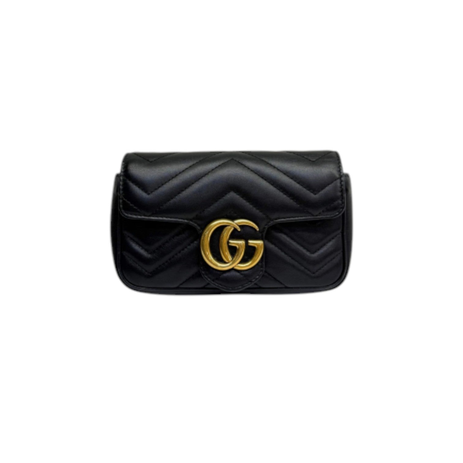 Gucci Chain Leather Shoulder Bag