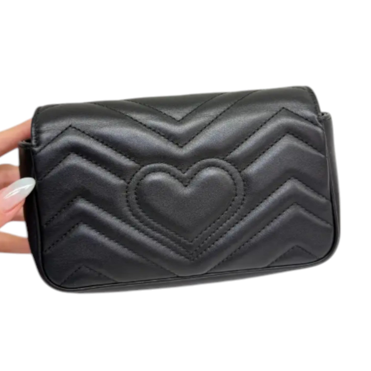 Gucci Chain Leather Shoulder Bag
