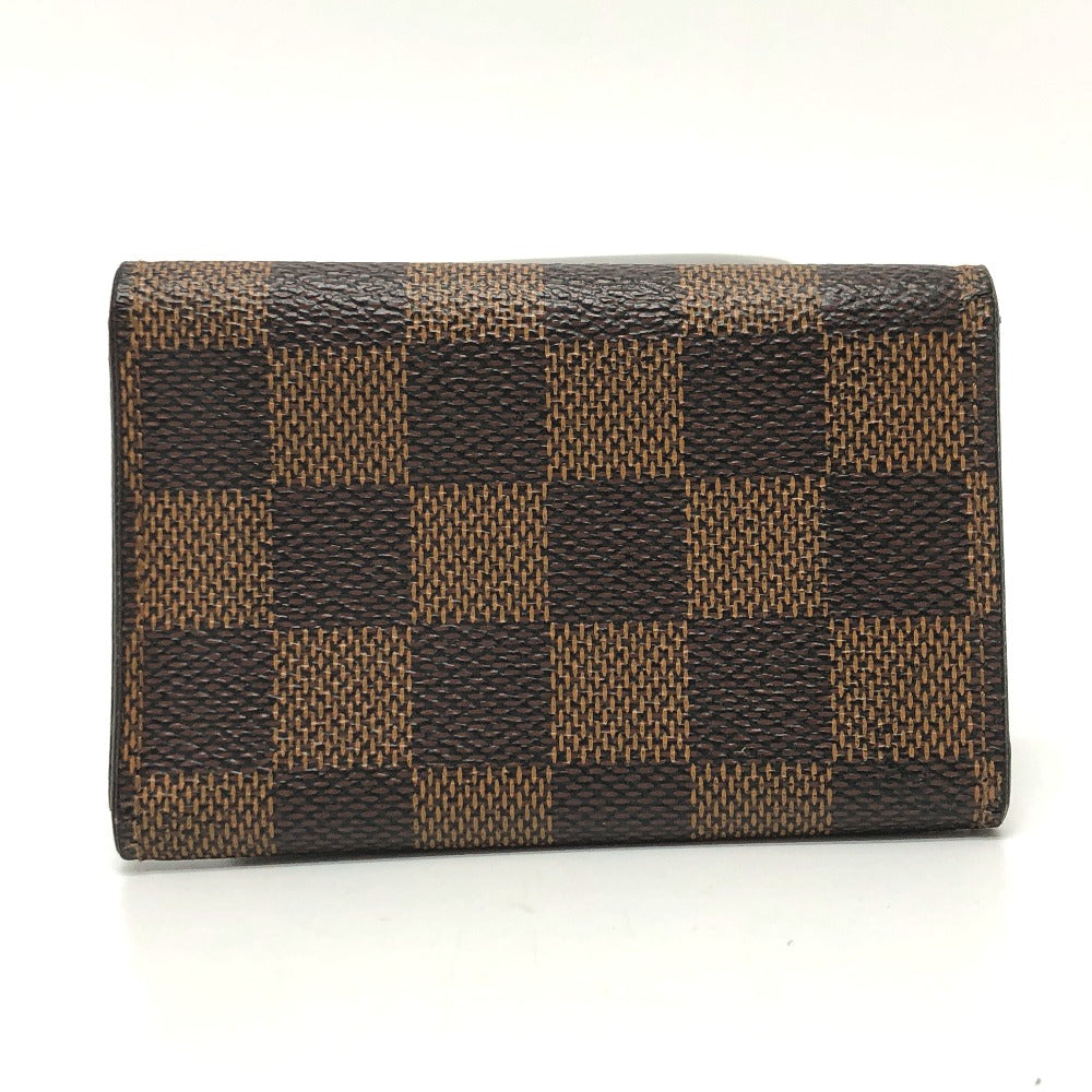 LOUIS VUITTON Key case Key holder Damier canvas Brown Damier Multicles6 unisex(Unisex)
