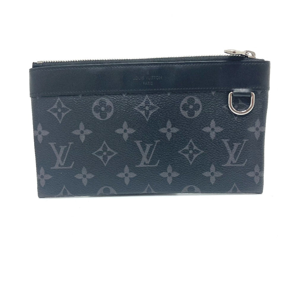LOUIS VUITTON Pouch Monogram Eclipse Canvas black Pochette Discovery PM mens