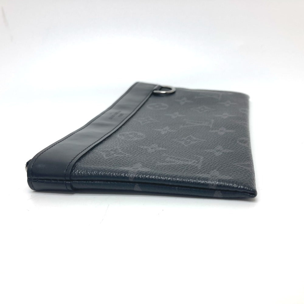 LOUIS VUITTON Pouch Monogram Eclipse Canvas black Pochette Discovery PM mens