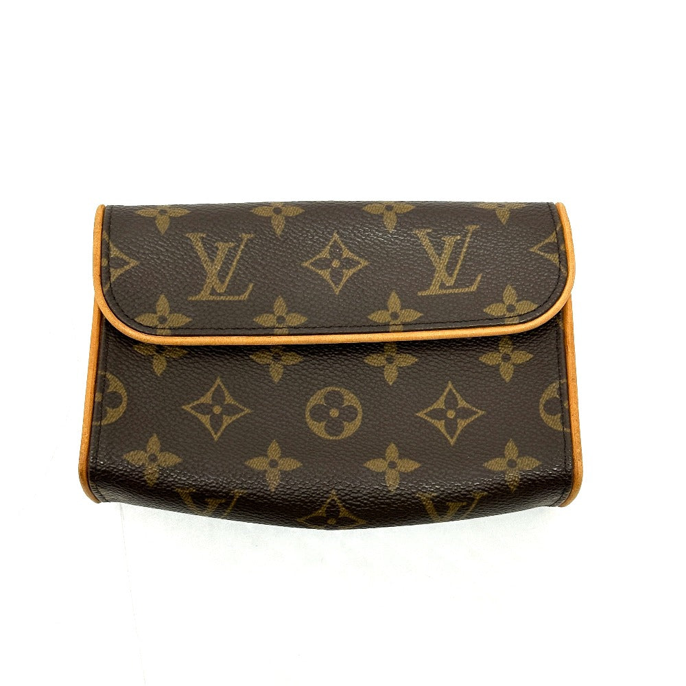 LOUIS VUITTON Pouch Monogram canvas Brown Pochette Florentine