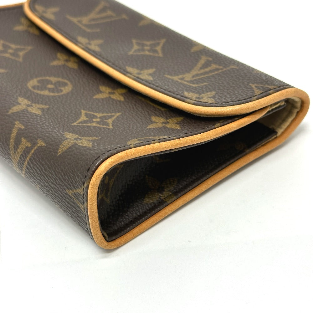 LOUIS VUITTON Pouch Monogram canvas Brown Pochette Florentine