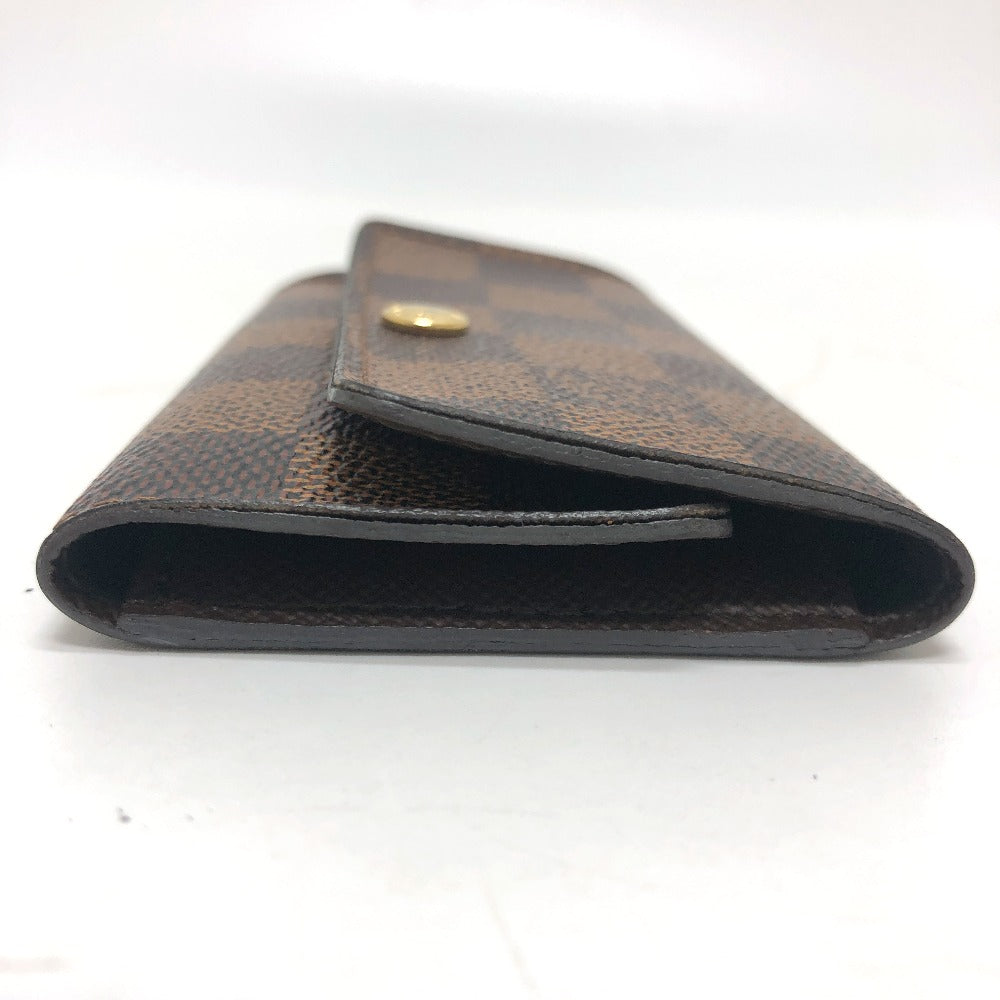 LOUIS VUITTON Key case Key holder Damier canvas Brown Multicles6 6-key case Key holder unisex(Unisex)