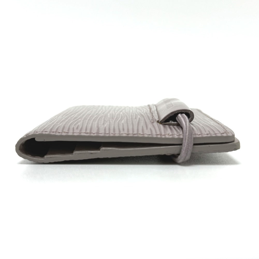 LOUIS VUITTON Card Case Epi Leather Light purple Porte Cartes Transport Women
