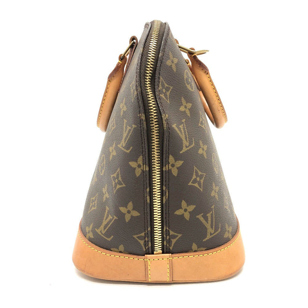 LOUIS VUITTON Handbag Monogram canvas Brown Alma PM Women