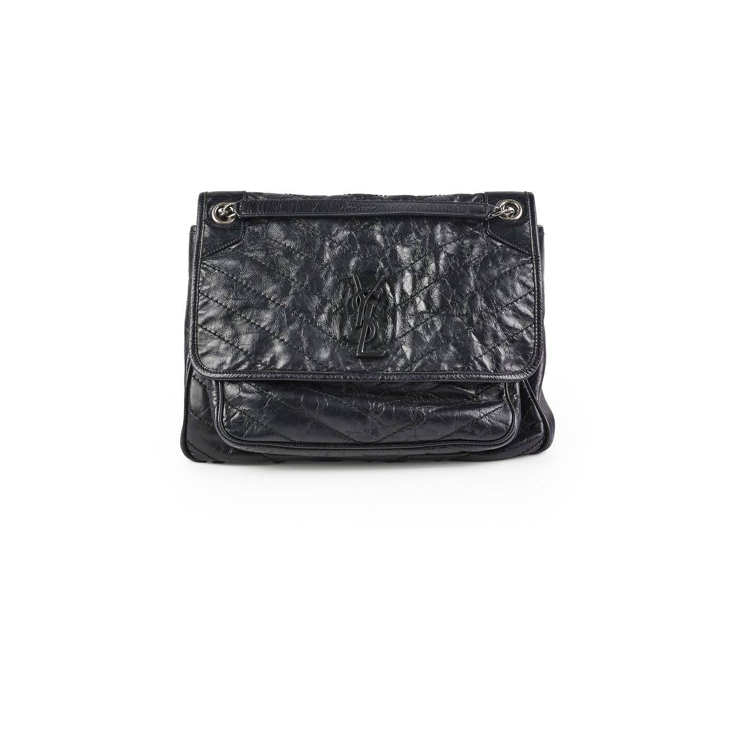 Saint Laurent Niki Large Black Leather